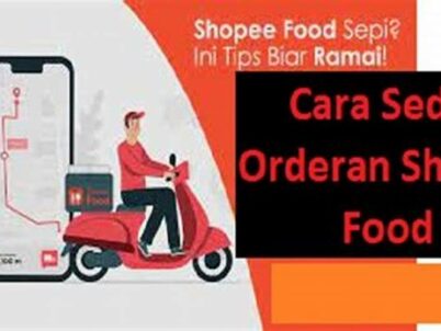 Cara Sedot Orderan Shopee Food