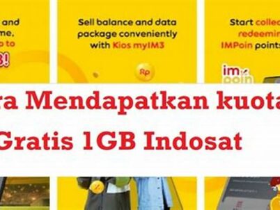 Kuota Gratis 1Gb Indosat
