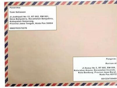 Cara Mengirim Surat Lewat Kantor Pos